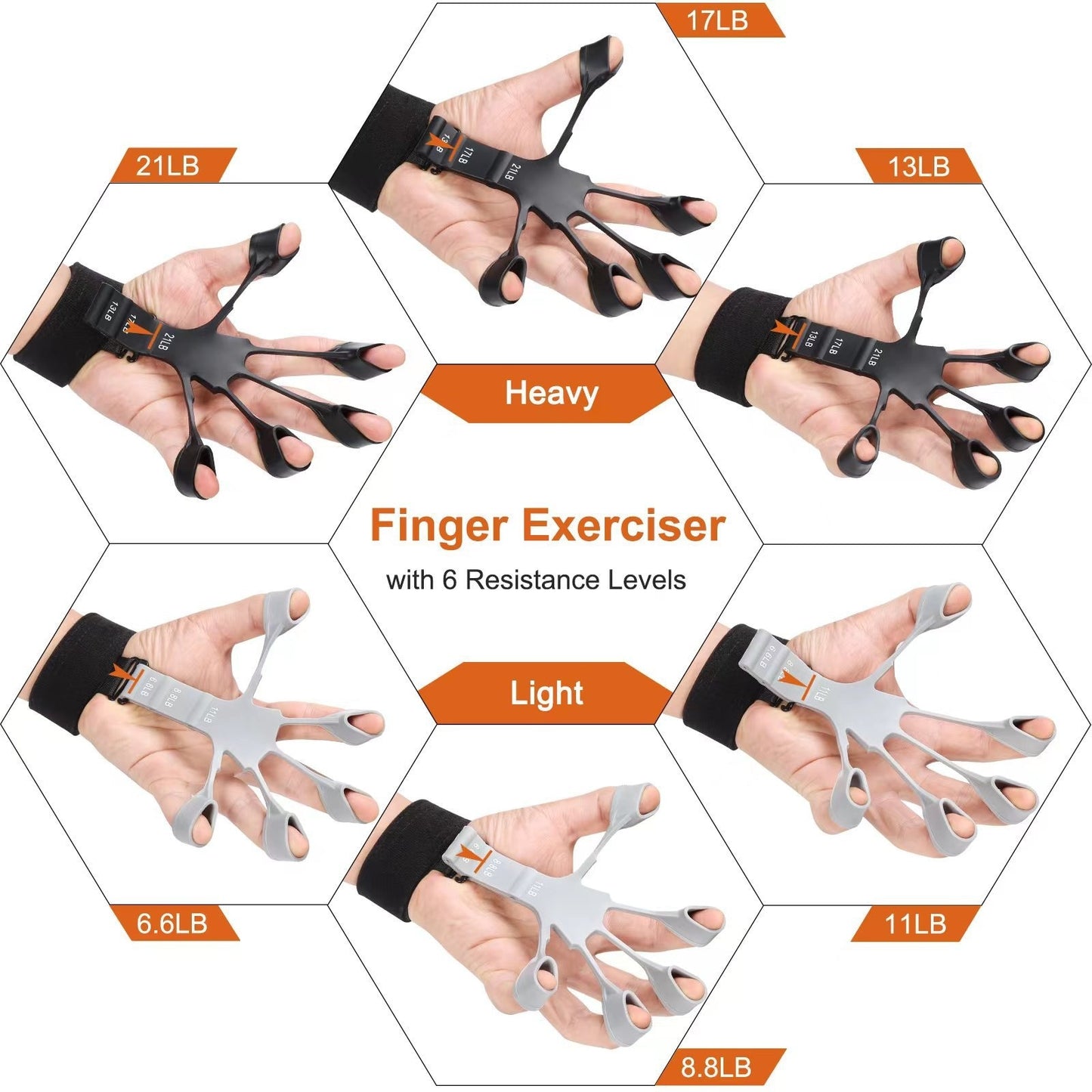Finger Extension and Therapy Hand Exerciser
