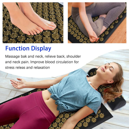 Lotus Spike Mat for Acupuncture Massage